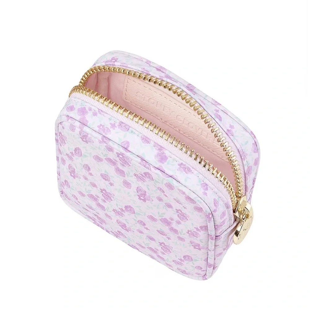 GUC STONEY CLOVER LANE PURPLE FLORAL MINI POUCH